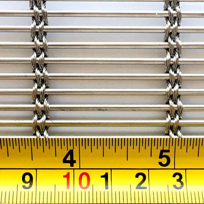 เครื่องตกแต่ง 3D สแตนเลส สกรีน Mesh โลหะผิวสําหรับการออกแบบเพดานศิลปะ อีสเทติกอุตสาหกรรม
