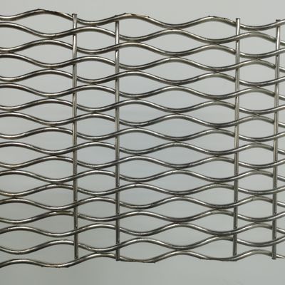 การปรับปรุงบ้านตกแต่ง Woven Wire Mesh 18mm Weft Pitch