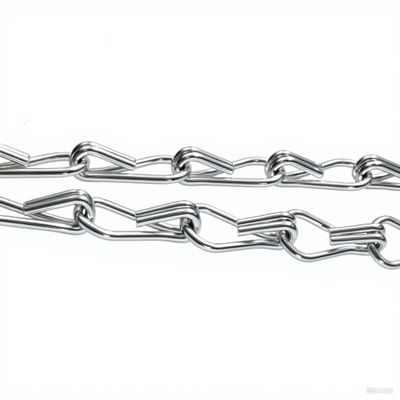 มุ้งลวดโซ่อลูมิเนียม แข็งแรงทนทาน เหมาะสำหรับโรงงานแปรรูปอาหาร