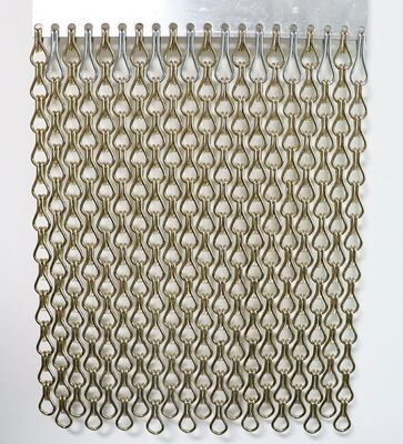 ม่านกันแมลงอะลูมิเนียมขนาด 12x24 มม. พร้อมพื้นที่เปิด 60% และเส้นผ่านศูนย์กลางลวด 1.2 มม. สำหรับป้องกันแมลง