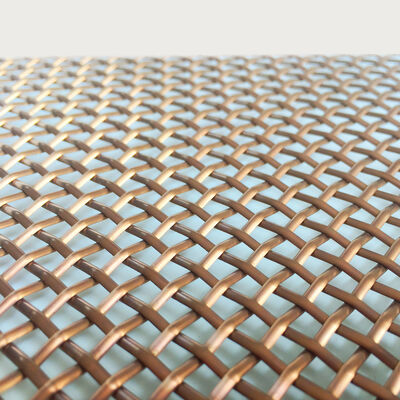 กว้างเคเบิล 25 มม สีดํา สวนสัตว์ สแตนเลส Mesh สถาปัตยกรรมสําหรับหน้าผนัง cladding และตกแต่งภายใน