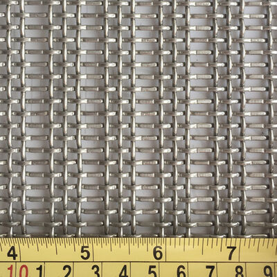 ตาข่ายสถาปัตยกรรมสแตนเลสที่มีความยืดหยุ่นสูง เส้นผ่านศูนย์กลางสายเคเบิล 2.5 มม. X 4 และพื้นผิวเคลือบทองเหลืองรมควันสำหรับอาคาร