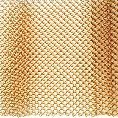 Customized Thickness Architectural Metal Mesh Panels for Facades Ceilings Partitions and Interior Design Components