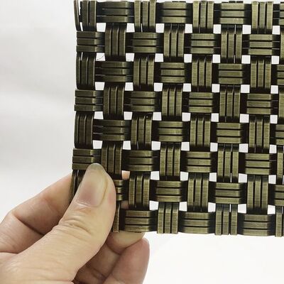 Popular Woven Wire Mesh Antique Bronze Architectural Mesh for Interior Wall Cladding Ceiling