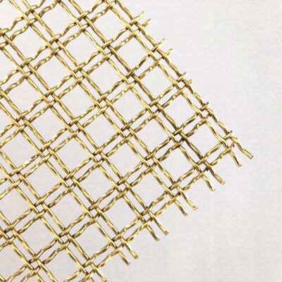 สีทอง สายสับสับ สายผงสถาปัตยกรรม สาย Mesh เปิดเซลล์เพชร