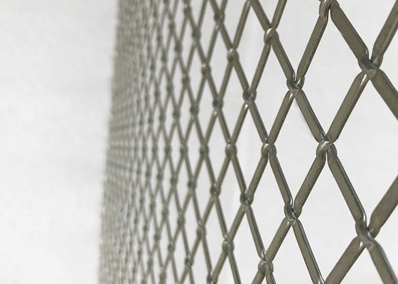 4.2mm SS316 ล็อค Crimp Wire Mesh Antiacid