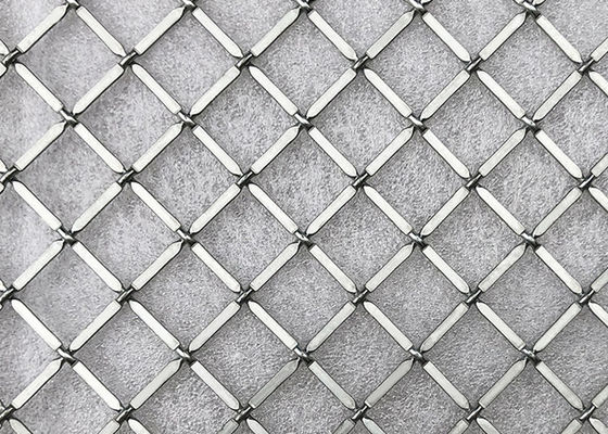 4.2mm SS316 ล็อค Crimp Wire Mesh Antiacid
