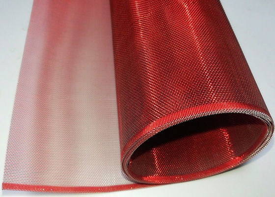 2.5m 304 สแตนเลสกระจกลามิเนตลวดตาข่าย PVD สำหรับการตกแต่งที่หรูหรา