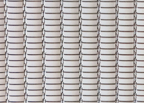 SS304 กระจก Interlayer ภายในลวดตาข่ายออกแบบตกแต่ง 1.2mm