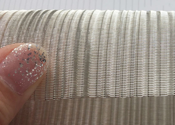 แก้วน้ำมันฟรี 1 ม. พร้อมตาข่ายโลหะ Interlayer 304 Ss ลวดตาข่ายทอ