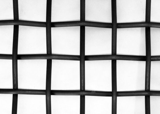 10mm 1 × 3m Double Crimp อลูมิเนียมลวดตาข่าย Facade Cladding