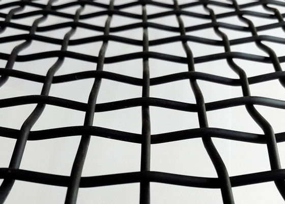 10mm 1 × 3m Double Crimp อลูมิเนียมลวดตาข่าย Facade Cladding