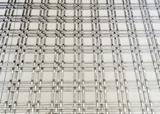 ลวดตาข่ายทอตกแต่งสีแบนสแตนเลส 3.0m X 1.5m