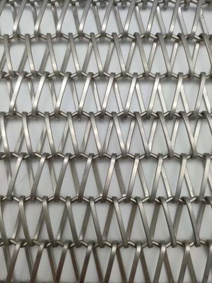 สแตนเลส 304 สไพร่ สายผ้า Mesh สําหรับการใช้งานห้องภายใน