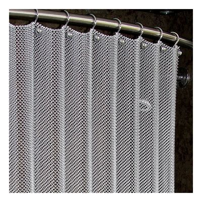 ผ้าม่านสอยโลหะตามสั่ง มีช่องเปิด 5 มม 1.1 กิโลกรัม น้ําหนัก 70 มม สี Mesh จบ