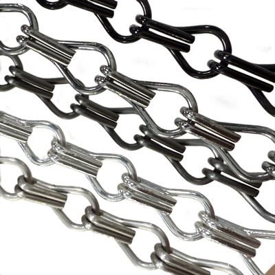 ขนาดและการออกแบบที่กําหนดเอง สแตนเลส อลูมิเนียมโลหะ เครื่องประดับสาย Mesh สําหรับการตกแต่ง