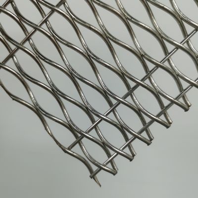 การปรับปรุงบ้านตกแต่ง Woven Wire Mesh 18mm Weft Pitch