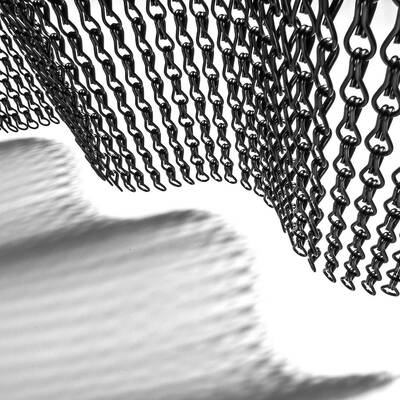 มุ้งลวดโซ่อะลูมิเนียมระยะห่าง 24 มม. พร้อมติดตั้งง่ายและระบายอากาศได้ดีเพื่อป้องกันแมลง